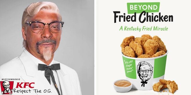 Snoop Dog is loving KFC's 'Finger lickin' vegan chicken