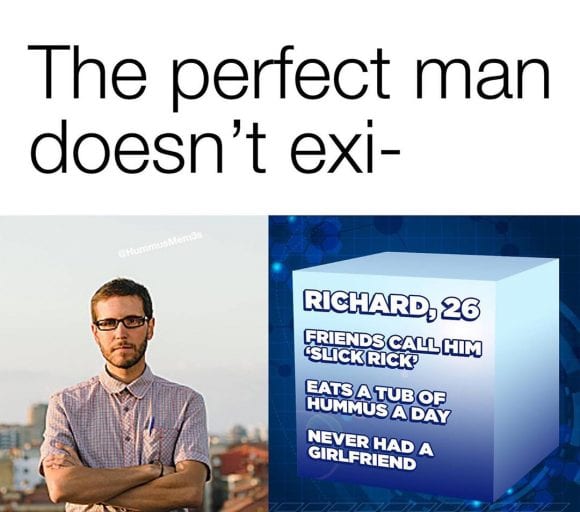 The Perfect Man Doesn T Exi Totally Vegan Buzz