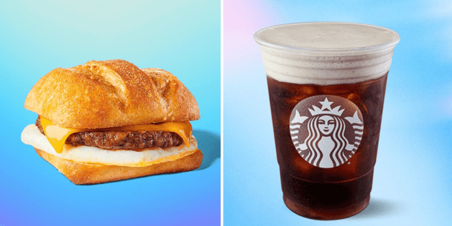 Starbucks U.S. just launched vegan Impossible sausages and plant-based drinks