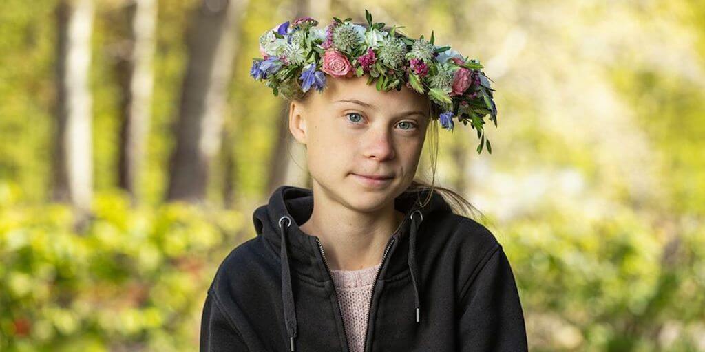 Greta Thunberg on new Swedish Nature stamp